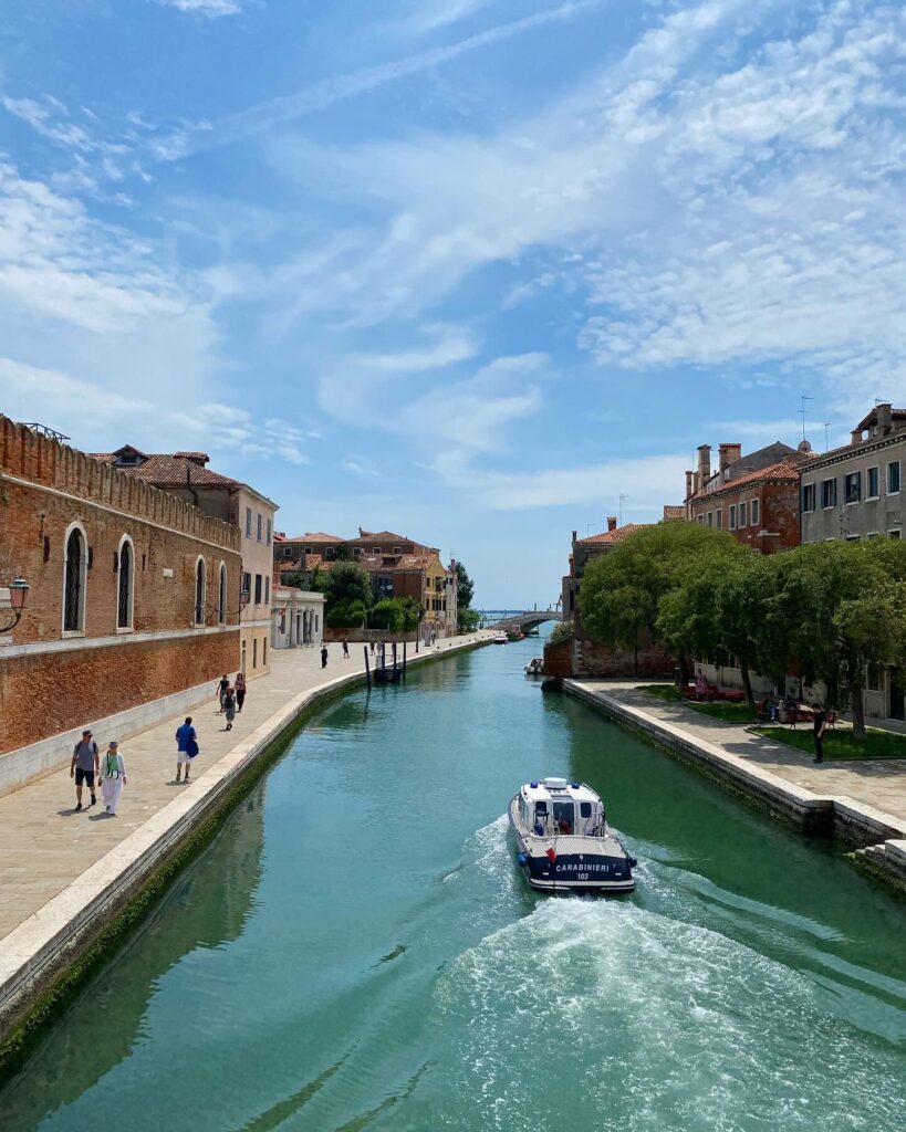 イタリア一人旅で撮影した、ヴェネツィアの街並み