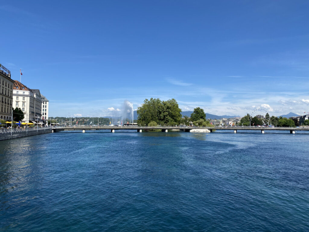 スイス一人旅で訪れたレマン湖