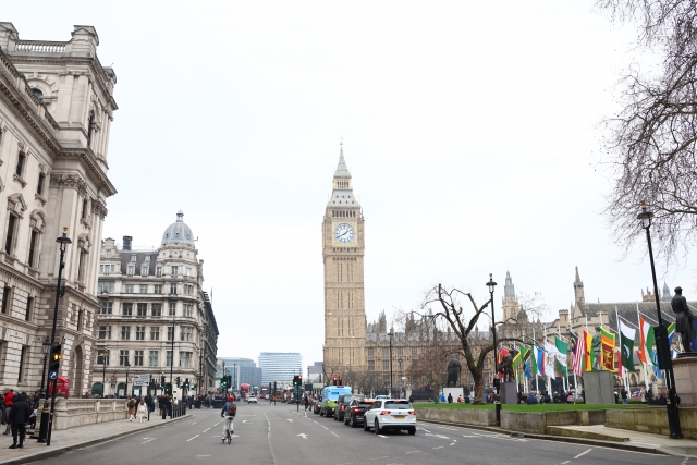 イギリス・ロンドンの街並み